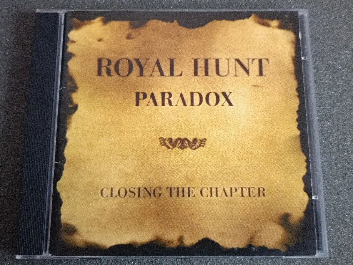 Cd - Royal Hunt - Paradox: Closing The Chapter * Nac / Arg