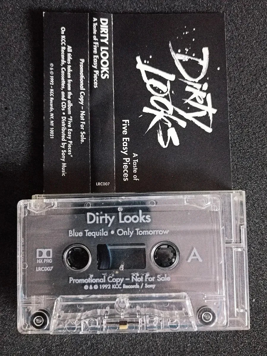 K7 - Dirty Looks - A Taste Of Five Easy Pieces * Us - 1992