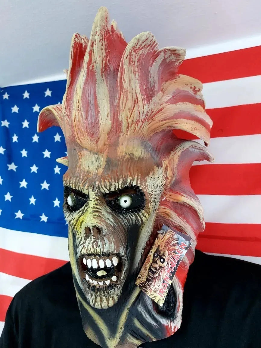 Máscara Iron Maiden Latex - Iron Maiden Eddie Mask Importada