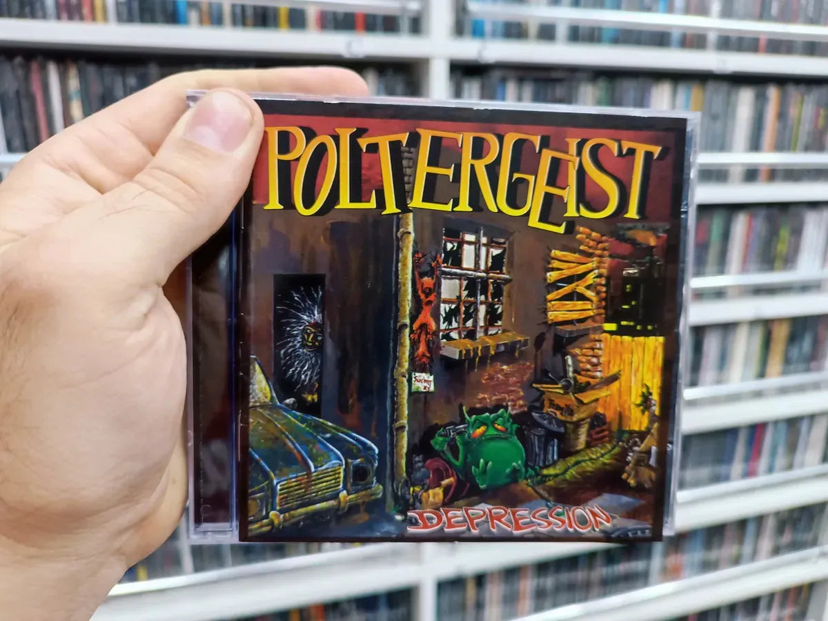 Cd Poltergeist - Depression C/bonus * Ireland - Thrash 2015