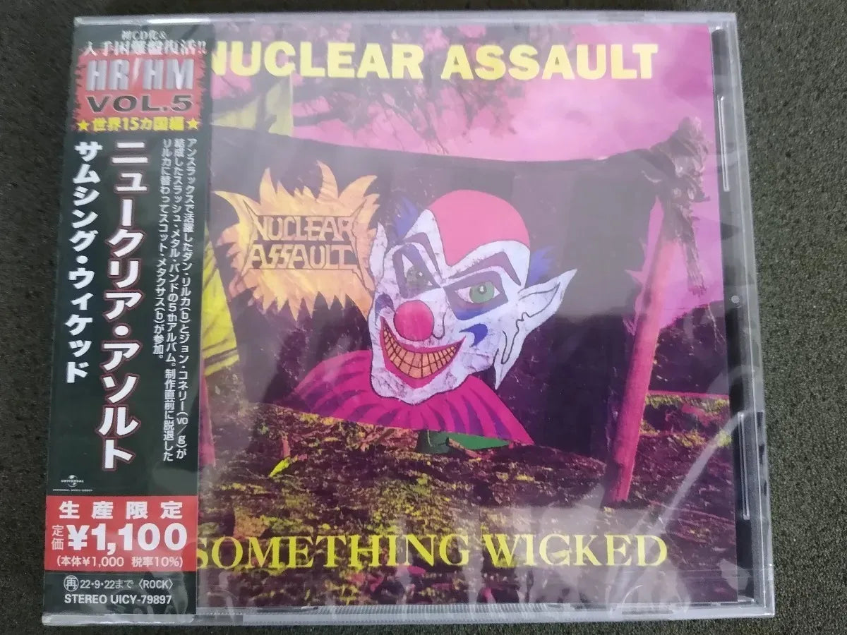 Cd - Nuclear Assault - Something Wicked Jap C/obi - Trash