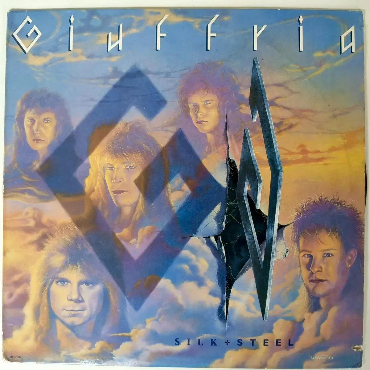 Lp Giuffria- Silk+steel-1986 G Giuffria L.cordola, Dg Eisley