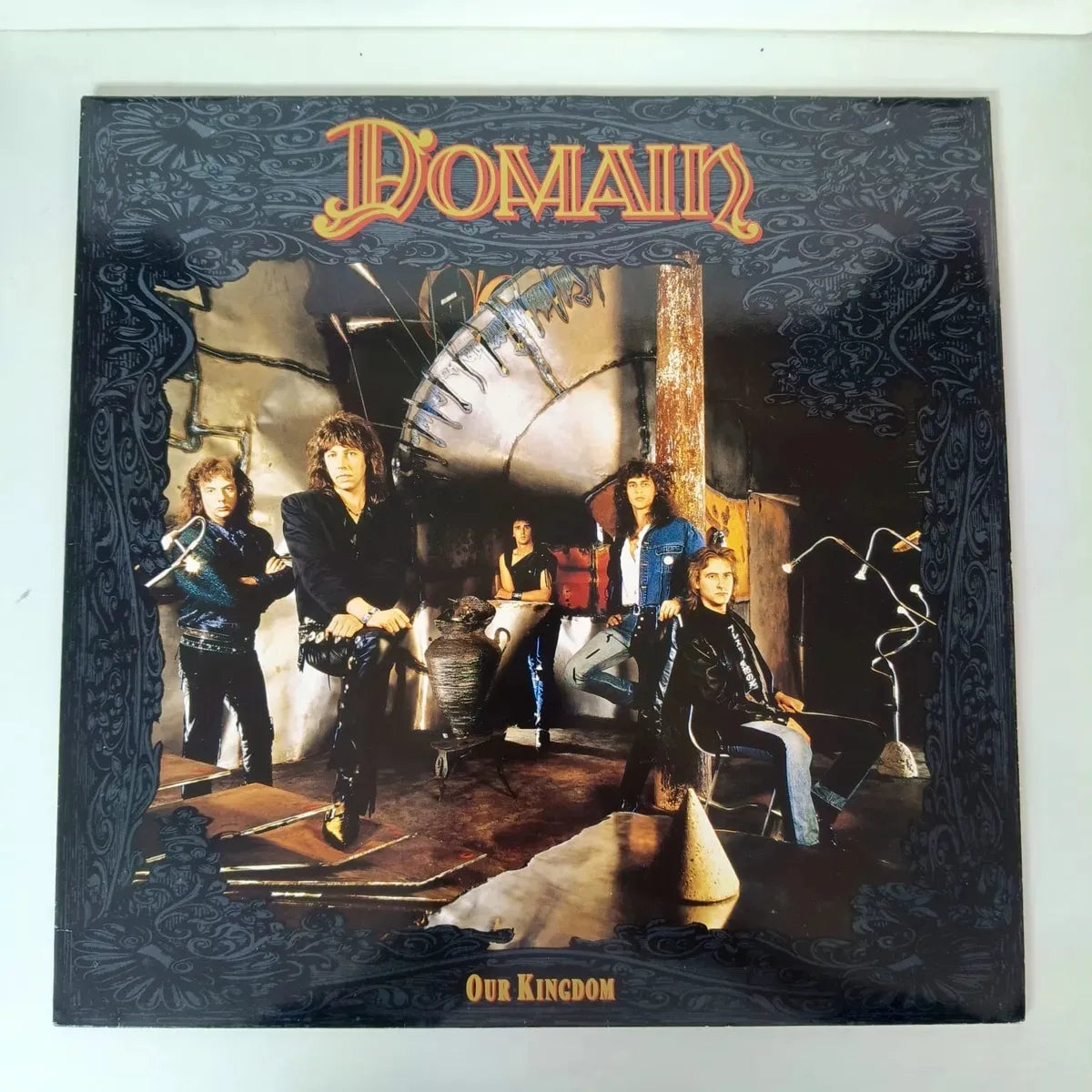 Lp Domain - Our Kingdom (fase Hard Rock) Vinil Alemão 1989