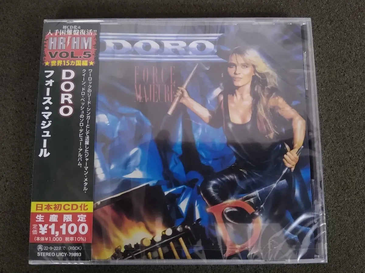 Cd - Doro  Force Majeure - Japônes C/obi - Hard Rock