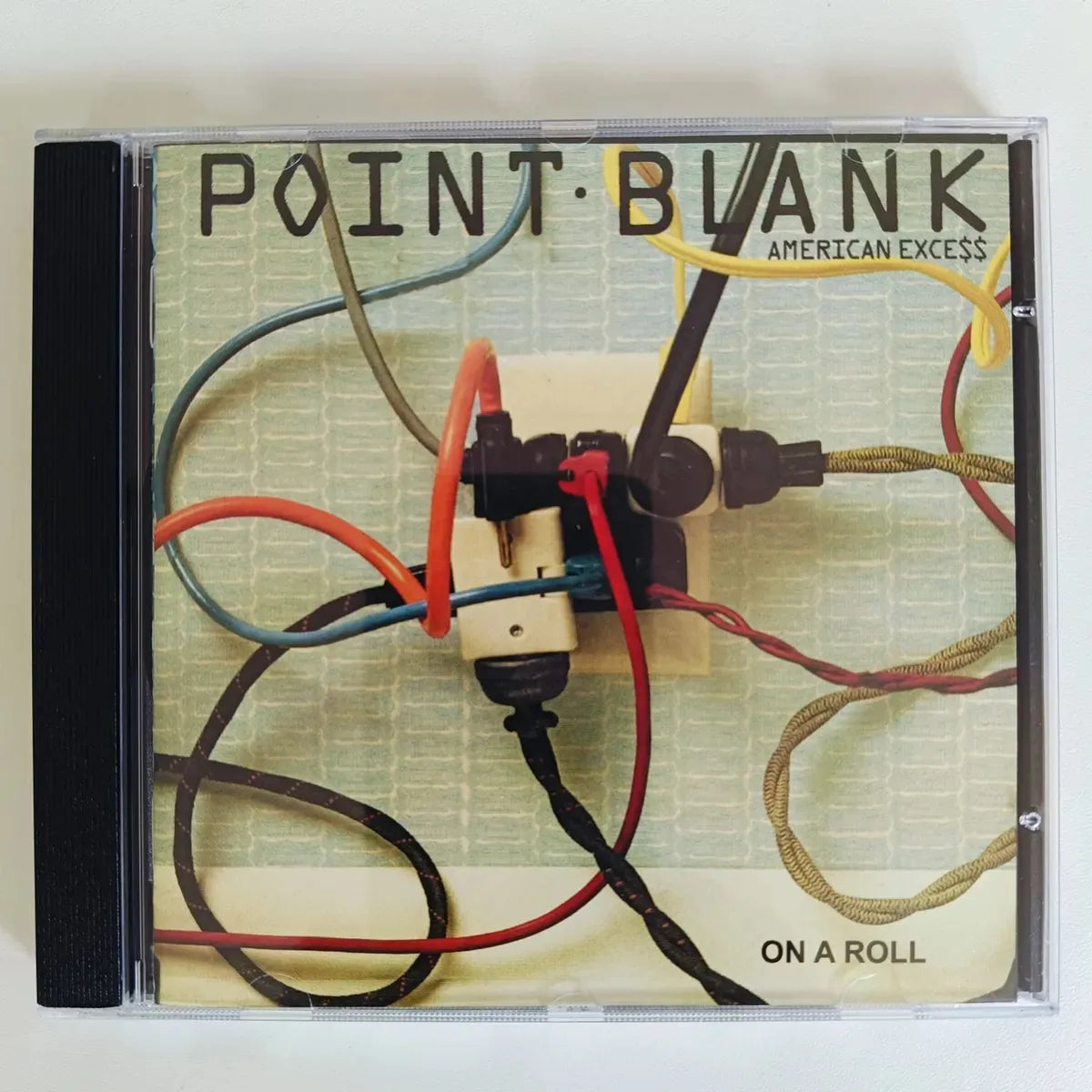 Cd Point Blank-american Excess/on A Roll 2x1 Southern Rock