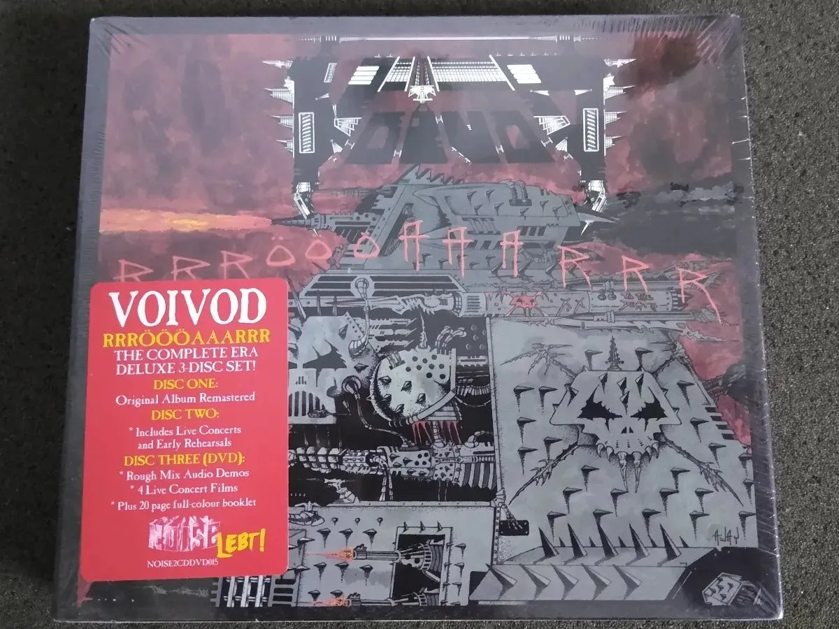 Cd - Voïvod  Rrröööaaarrr Box Cds/dvd *sealed Importado