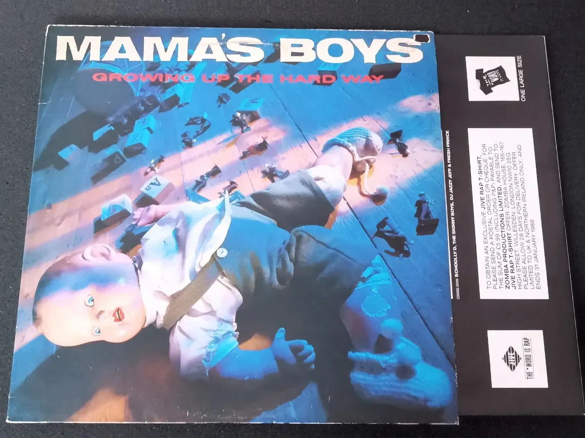 Lp - Mama's Boys - Growing Up The Hard Way * Eu - Hard 1987