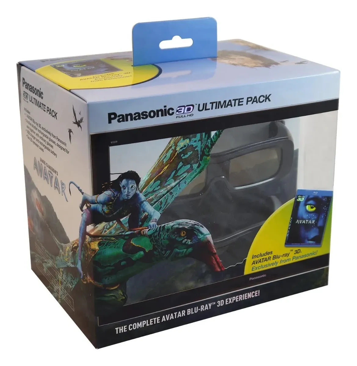 Blu Ray Avatar 3d + 02 Óculos Recarregáveis + Usb Importado