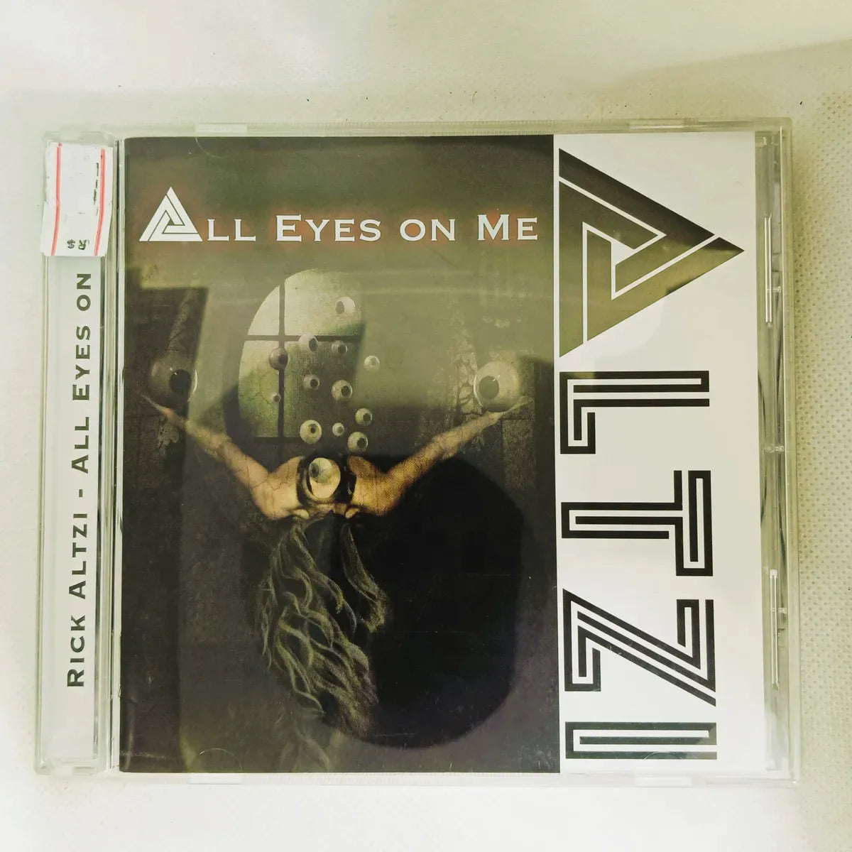 Cd Altzi - All Eyes On Me (importado) Rick Altzi Hard Rock