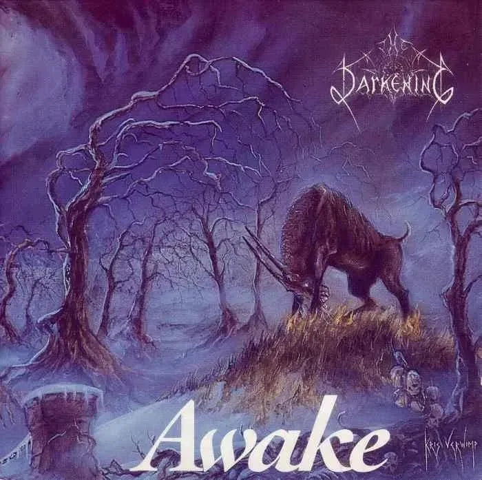 Cd The Darkening-awake (death Doom Metal)