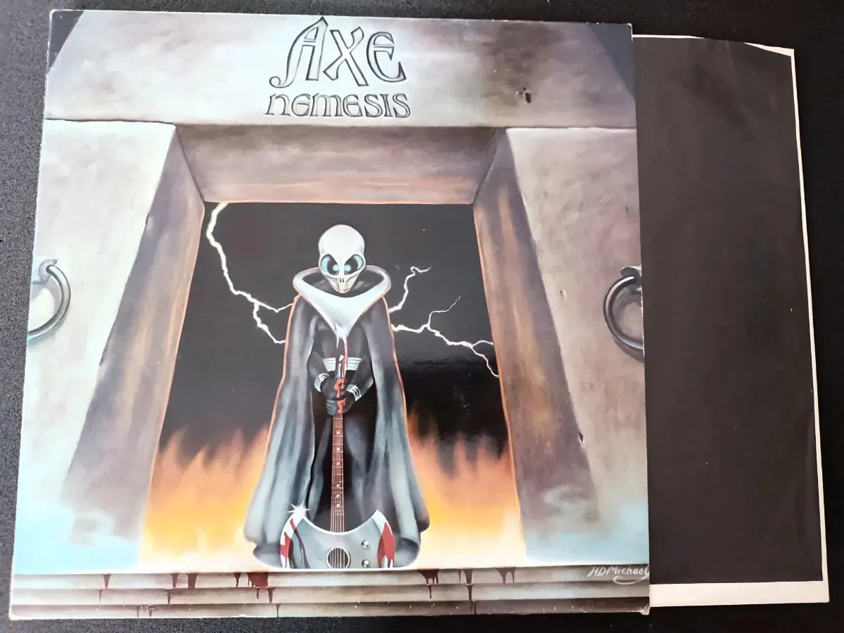 Lp - Axe - Nemesis * Eu - Hard Rock - 1983 - De Época