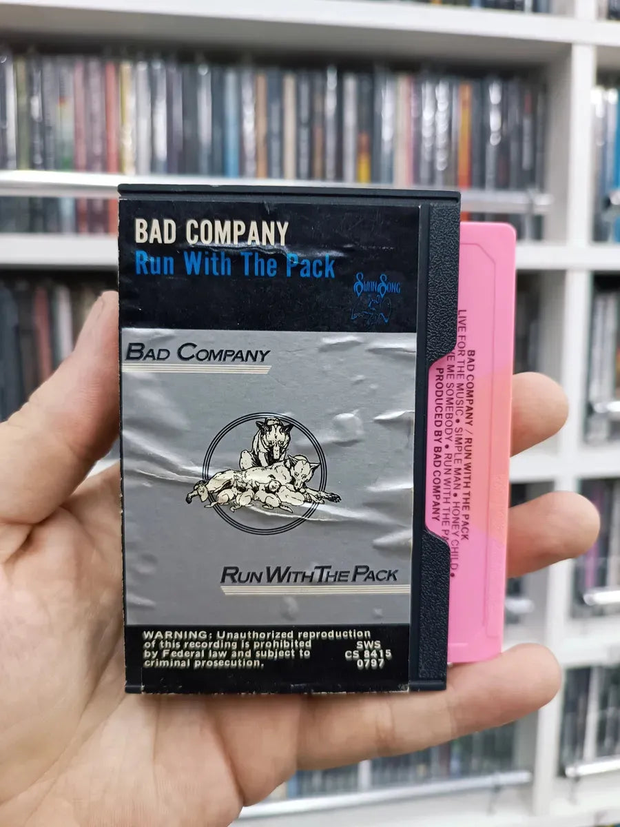 K7 Bad Company - Run With The Pack * Us - Hard Rock - 1976