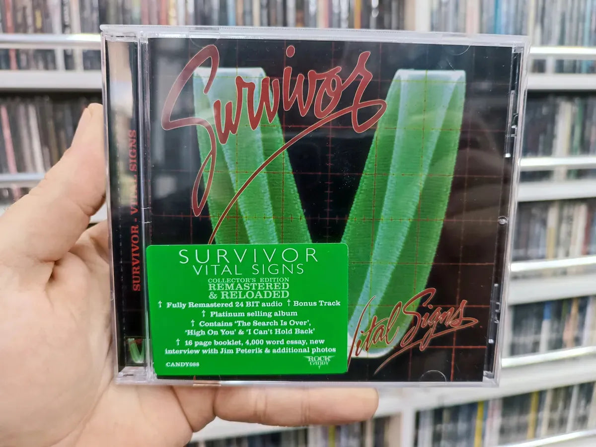 Cd Survivor - Vital Signs C/bonus * Eu - Rock Candy - Remast