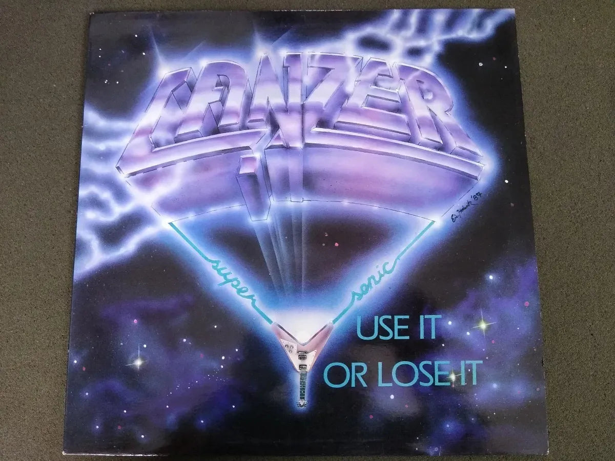 Lp - Lanzer - Use It Or Lose It * Germany - Heavy Metal 1987