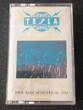 K7 Cassete - Tesla - Five Man Acoustical Jam * Us - 1990
