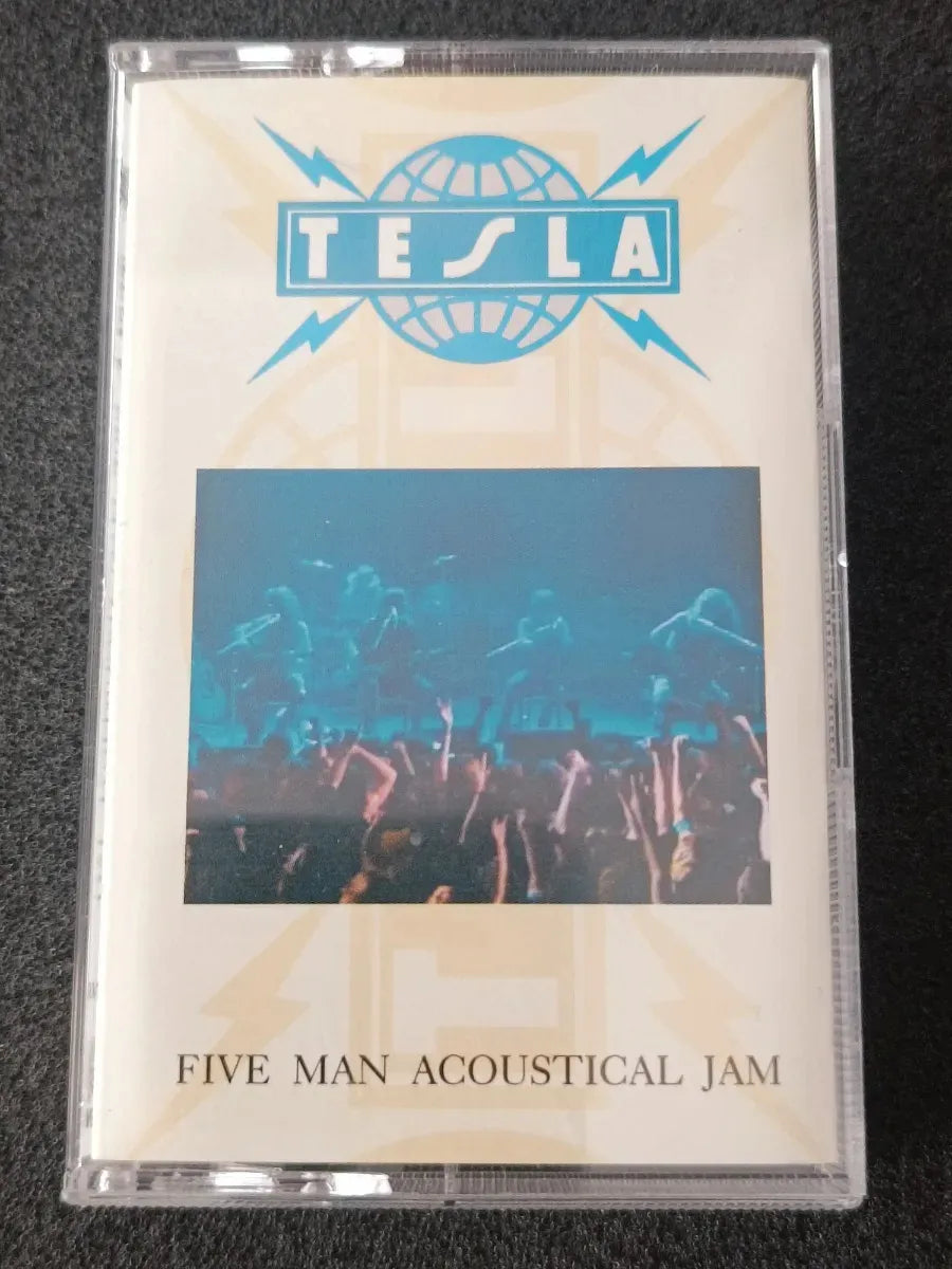 K7 Cassete - Tesla - Five Man Acoustical Jam * Us - 1990