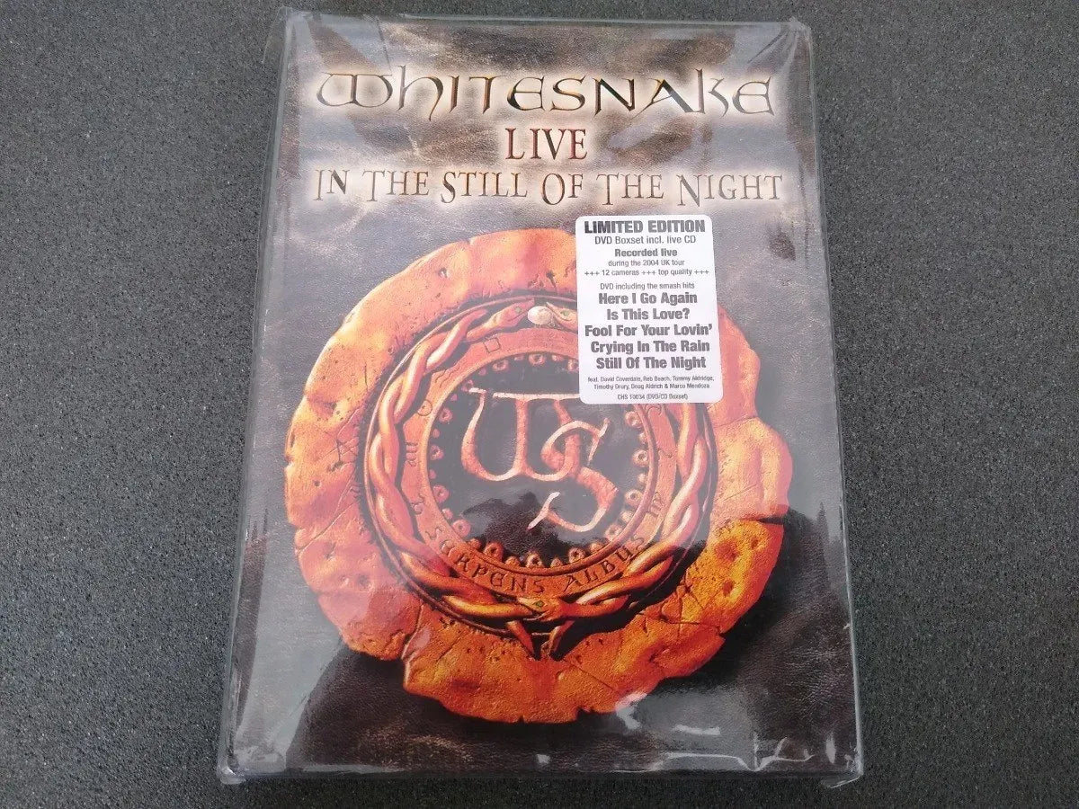 Dvd - Whitesnake - Live In The Still Of The Night Dvd+cd Dig
