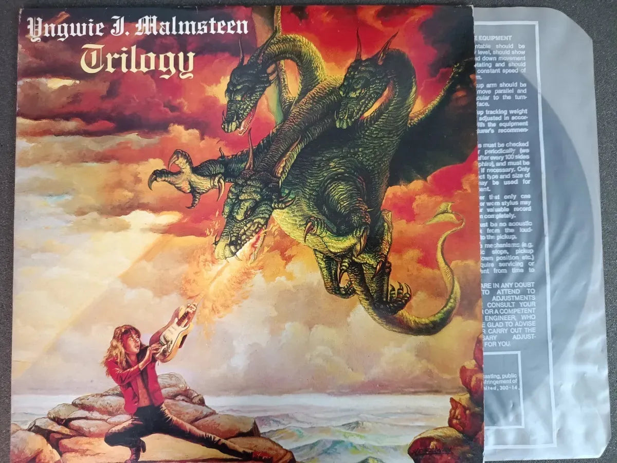 Lp - Yngwie J. Malmsteen - Trilogy * South Korea - Heavy
