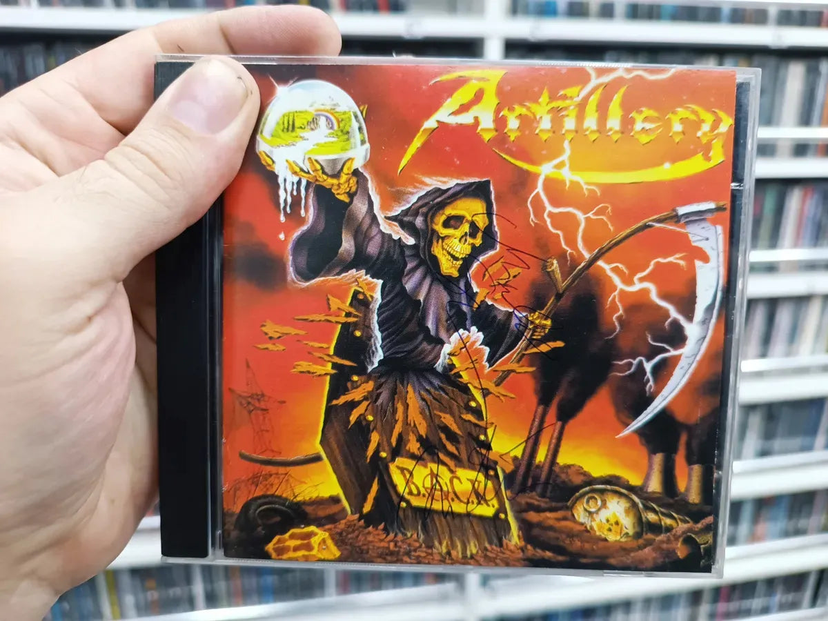 Cd Artillery - B.a.c.k. * Nac - Autografado - Thrash Metal