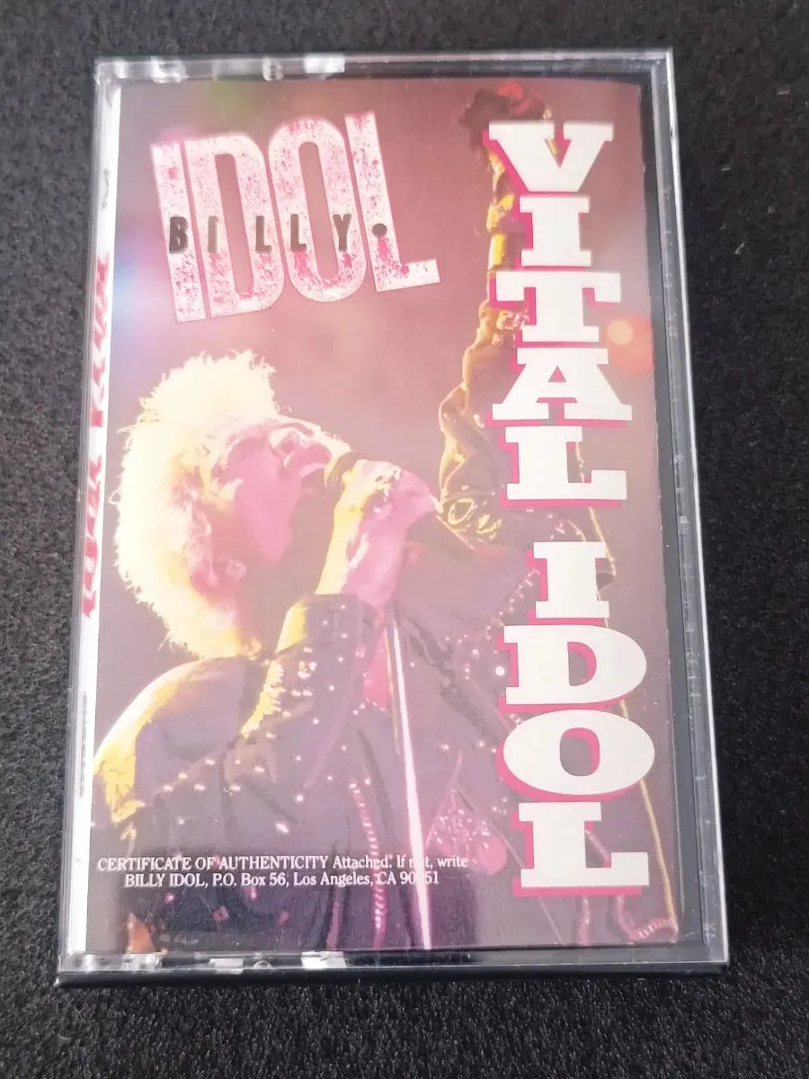 K7 Cassete - Billy Idol - Vital Idol * Us - 1987