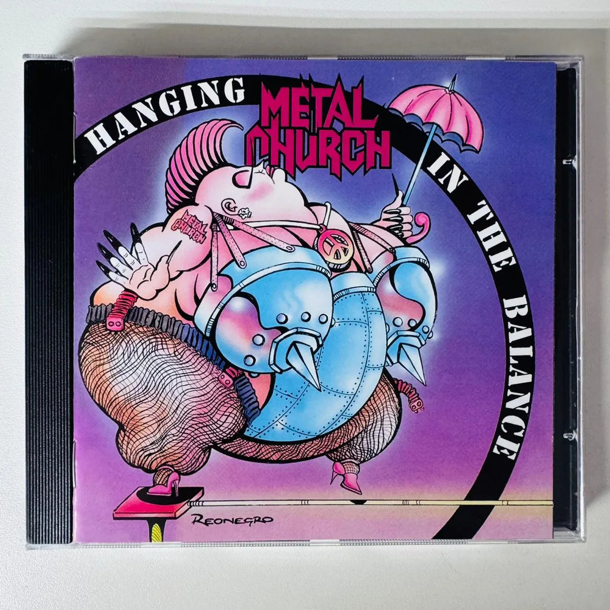 Cd Metal Church - Hanging In The Balance 1993 Heavy Import
