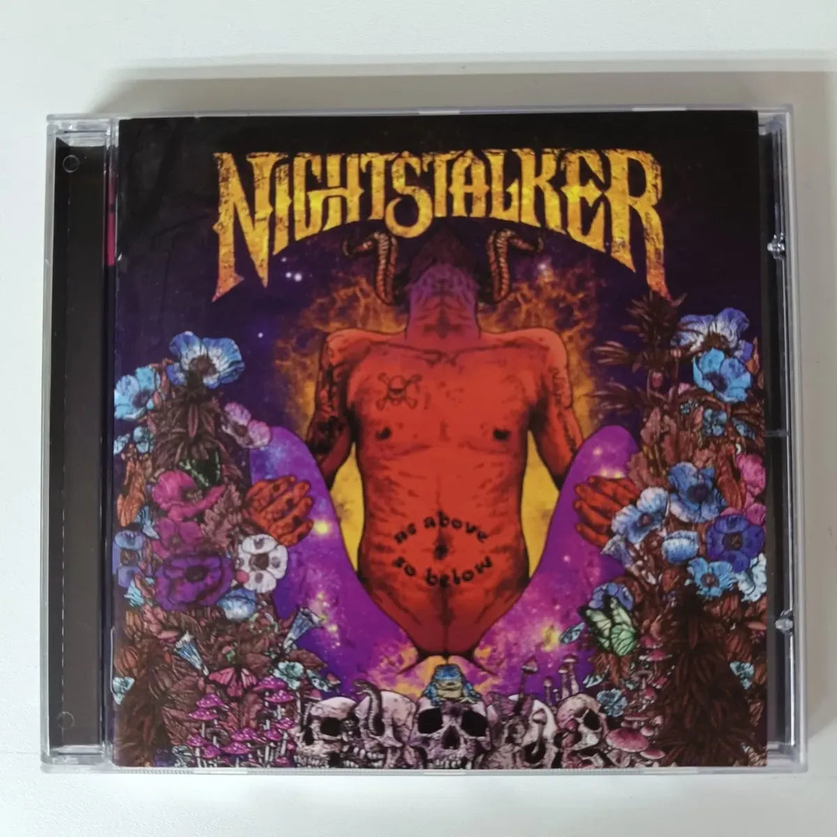 Cd Nightstalker - As Above So Below 2016 Stoner Rock Import