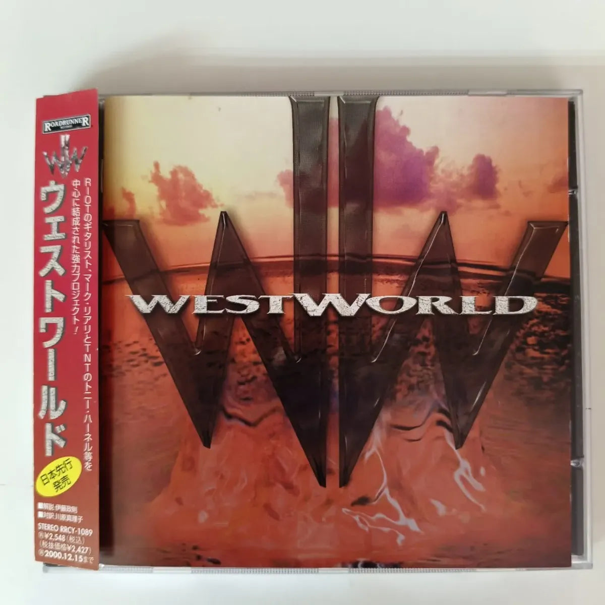 Cd Westworld - Westworld 1998 Tony Harnell Cd Japan C/obi