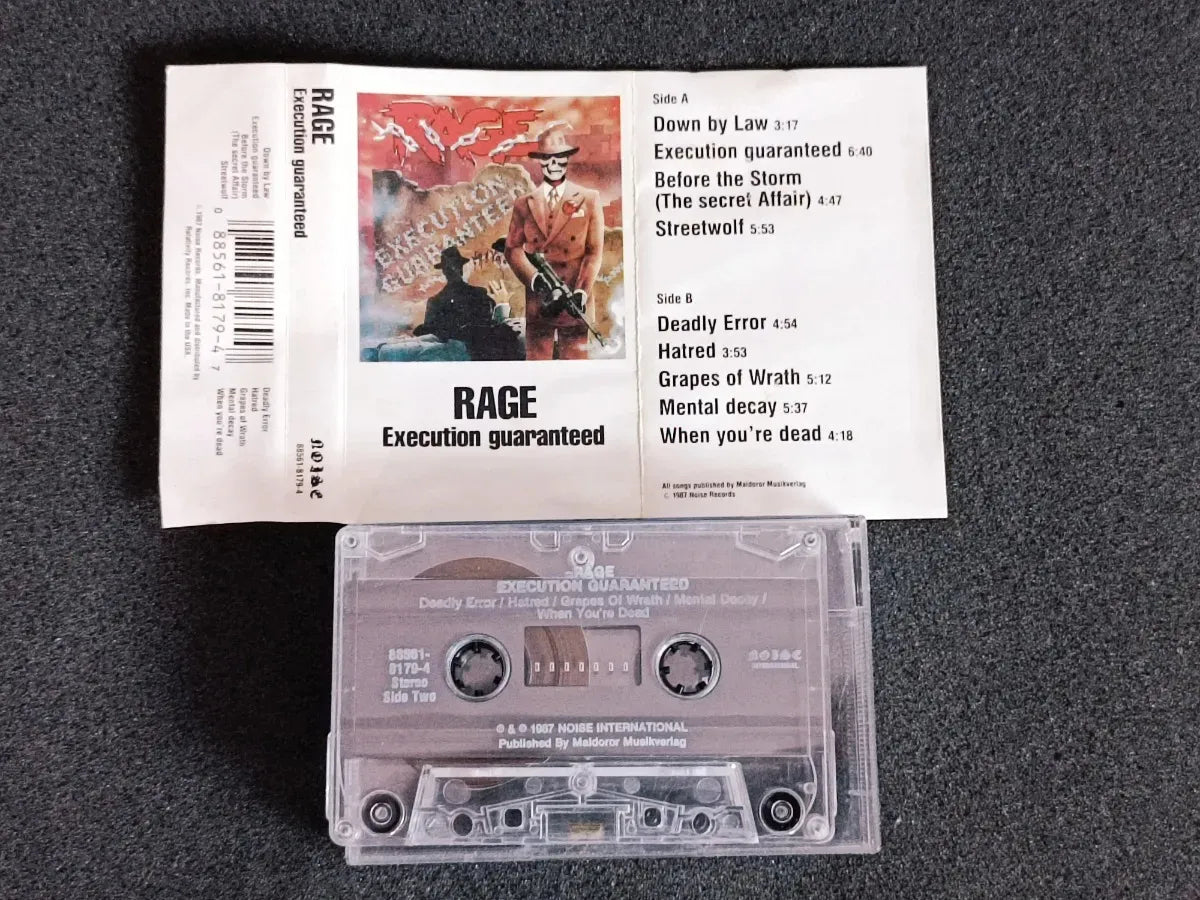 K7 - Rage - Execution Guaranteed * Us - Heavy / Speed - 1987