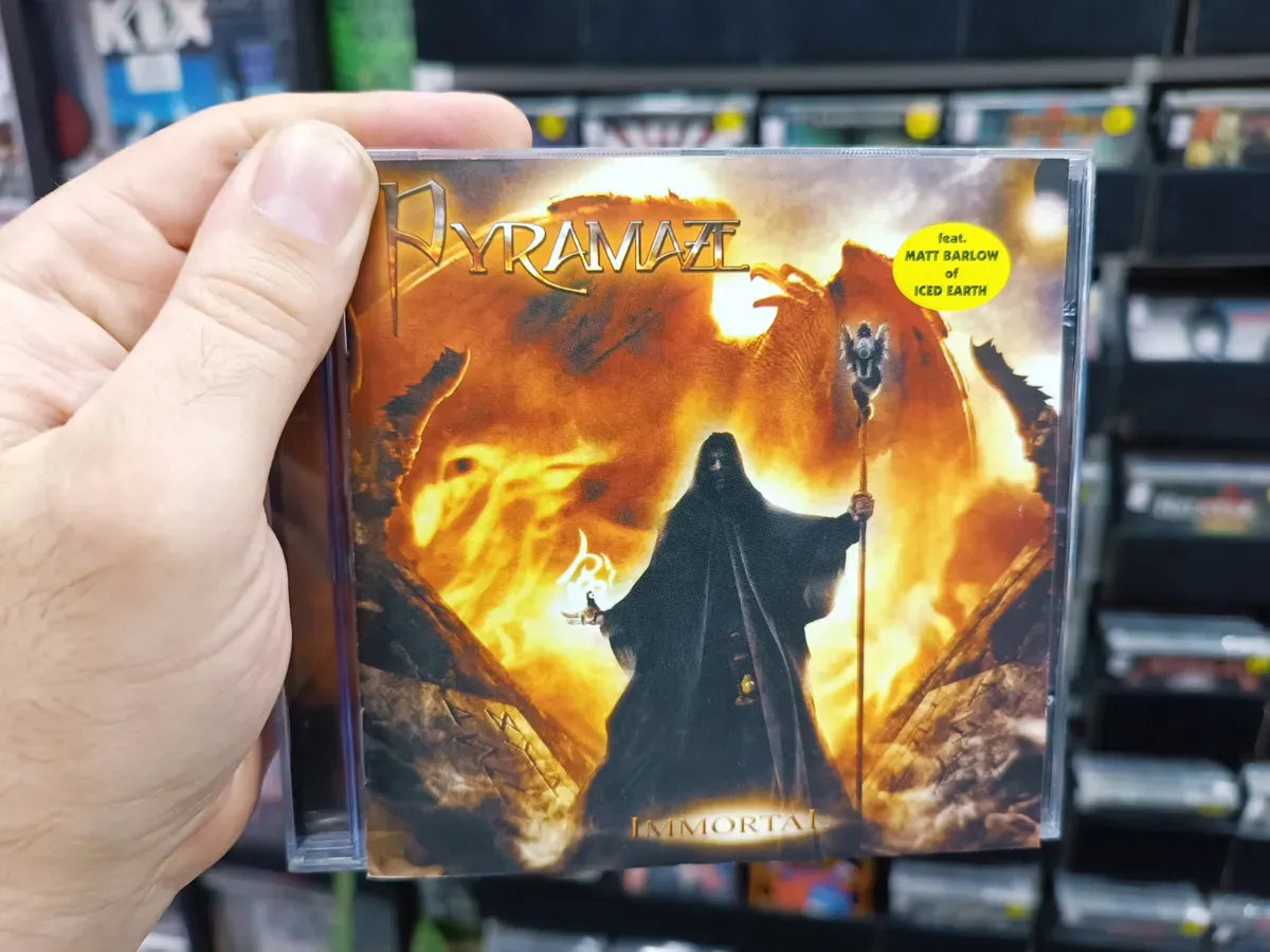 Cd Pyramaze - Immortal C/bonus * Spain Heavy - Leia Anuncio