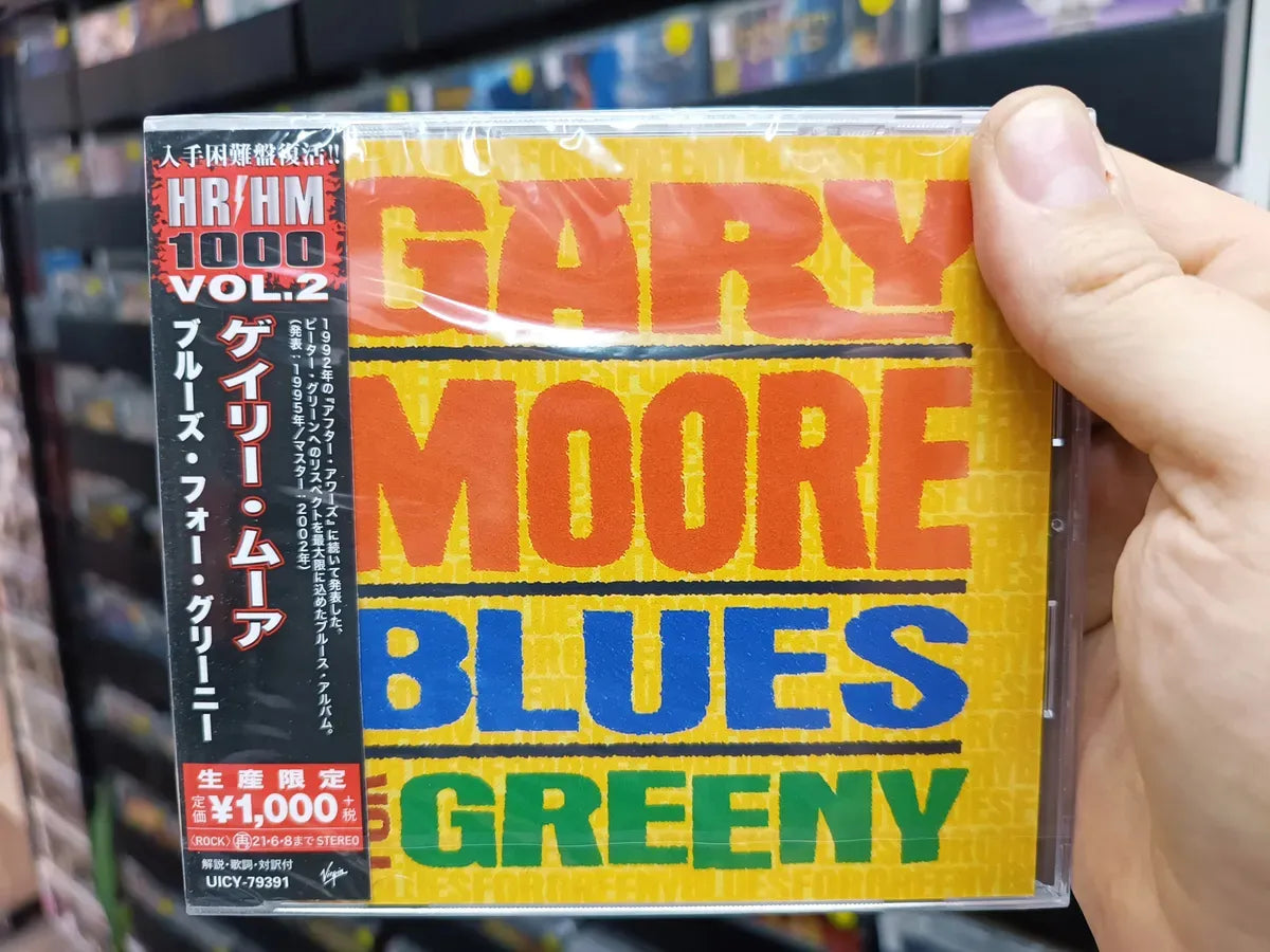 Cd Gary Moore - Blues For Greeny C/bonus * Jap C/obi Sealed