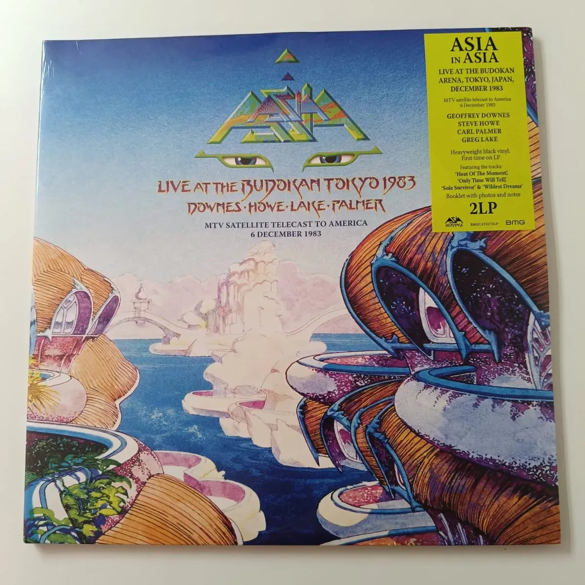 Lp Asia - In Asia - Live At Budokan 1983 Gatefold Dup Selado