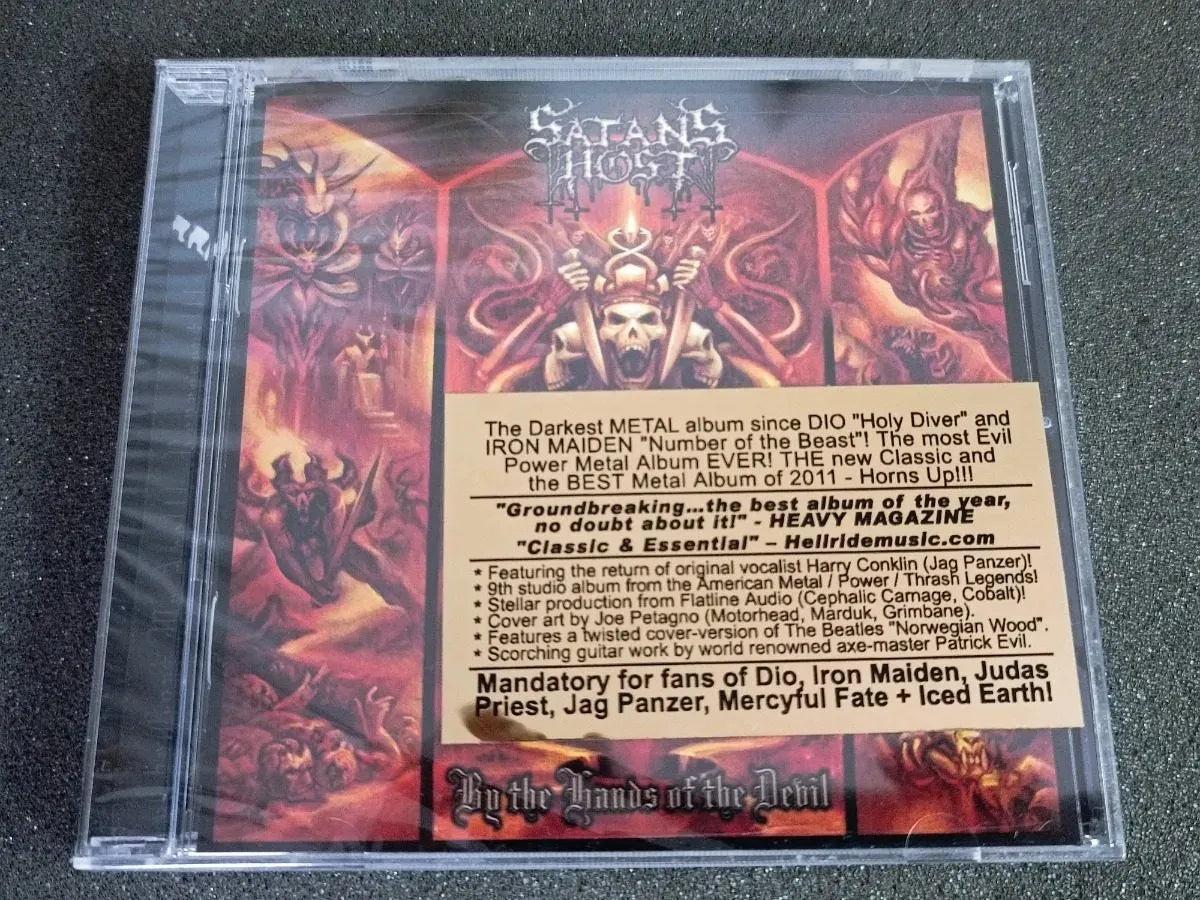 Cd - Satan's Host - By The Hands Of The Devil C/bonus * Us