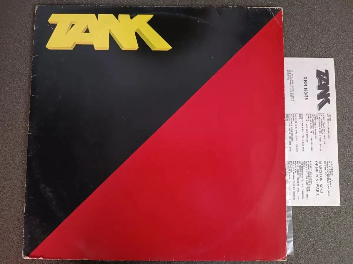 Lp - Tank - Tank * Nac - Heavy Metal - 1987