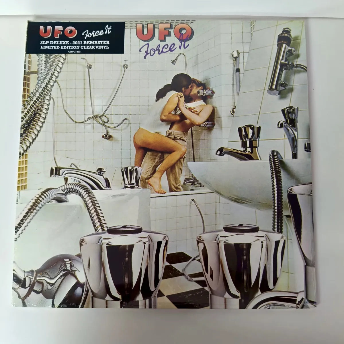 Lp Ufo- Force It Remaster Clear Vinyl 02 Lps Ltd Edition Imp