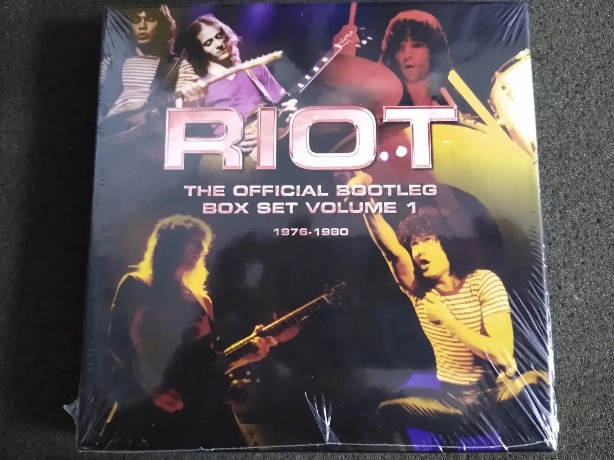 Cd Riot-the Official Bootleg Box Set Vol 1 (1976-1980) 6 Cds