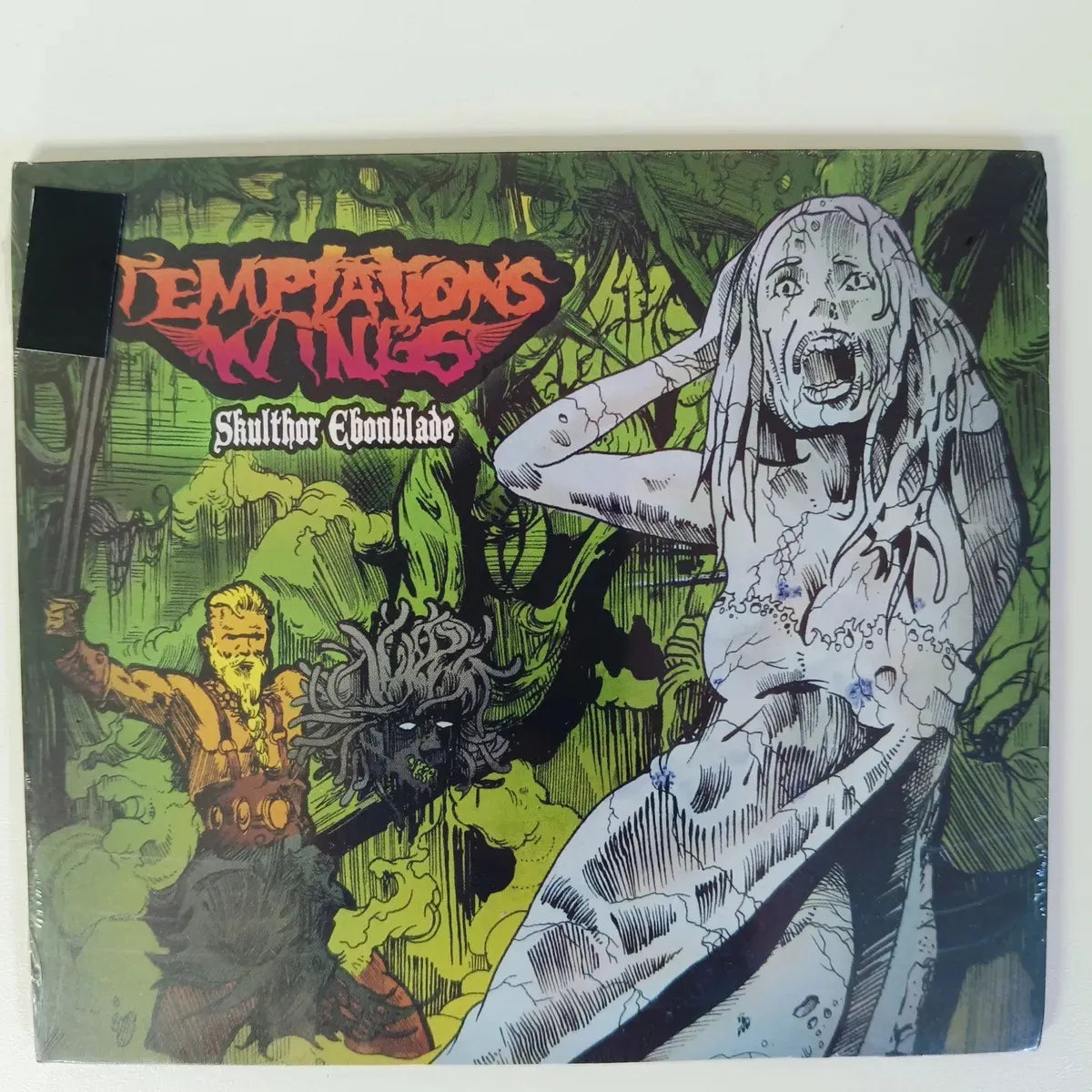 Cd Temptation's Wings - Skulthor Ebonblade  Viking Metal Imp