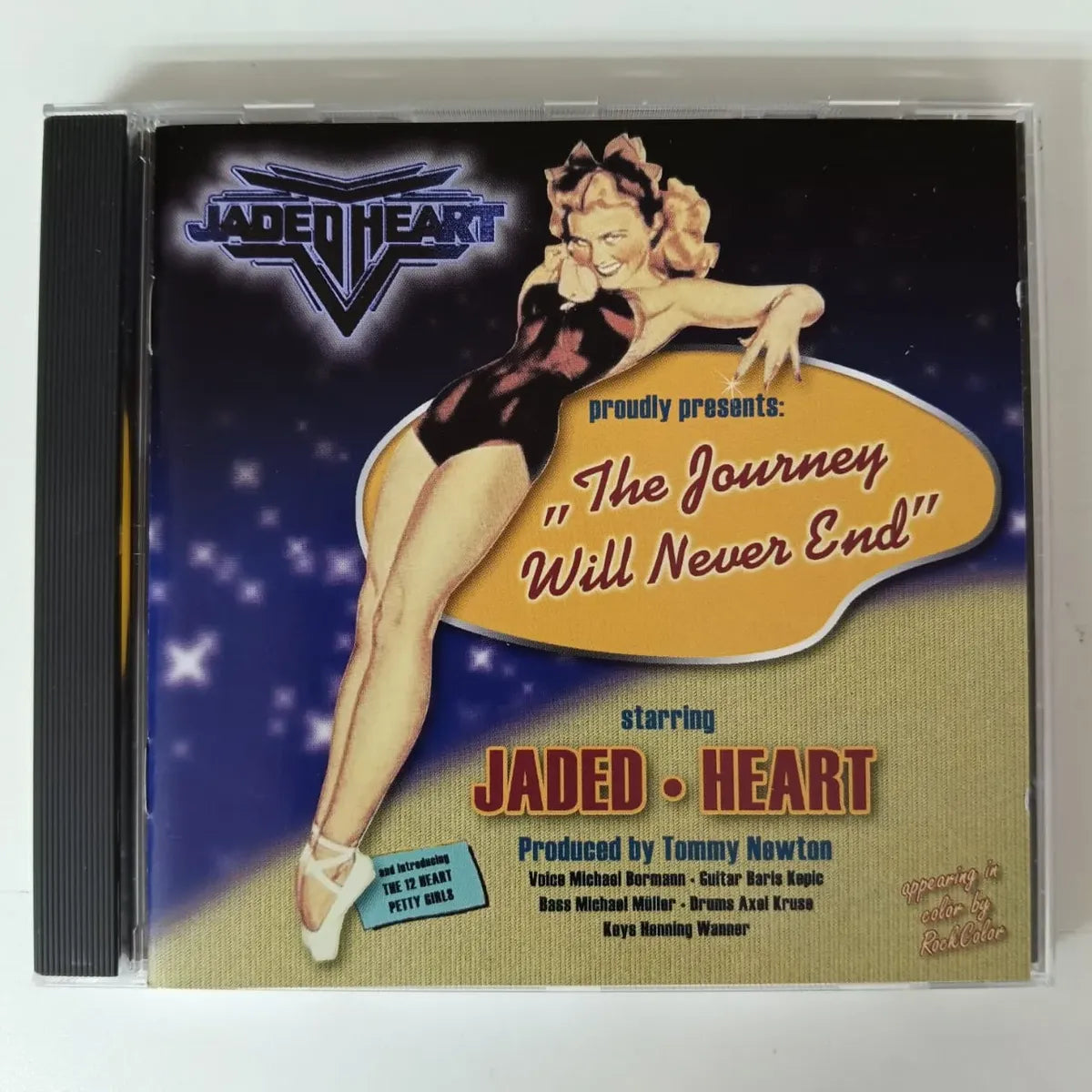 Cd Jaded Heart - The Journey Will Never End 2002 Hard Rock Imp