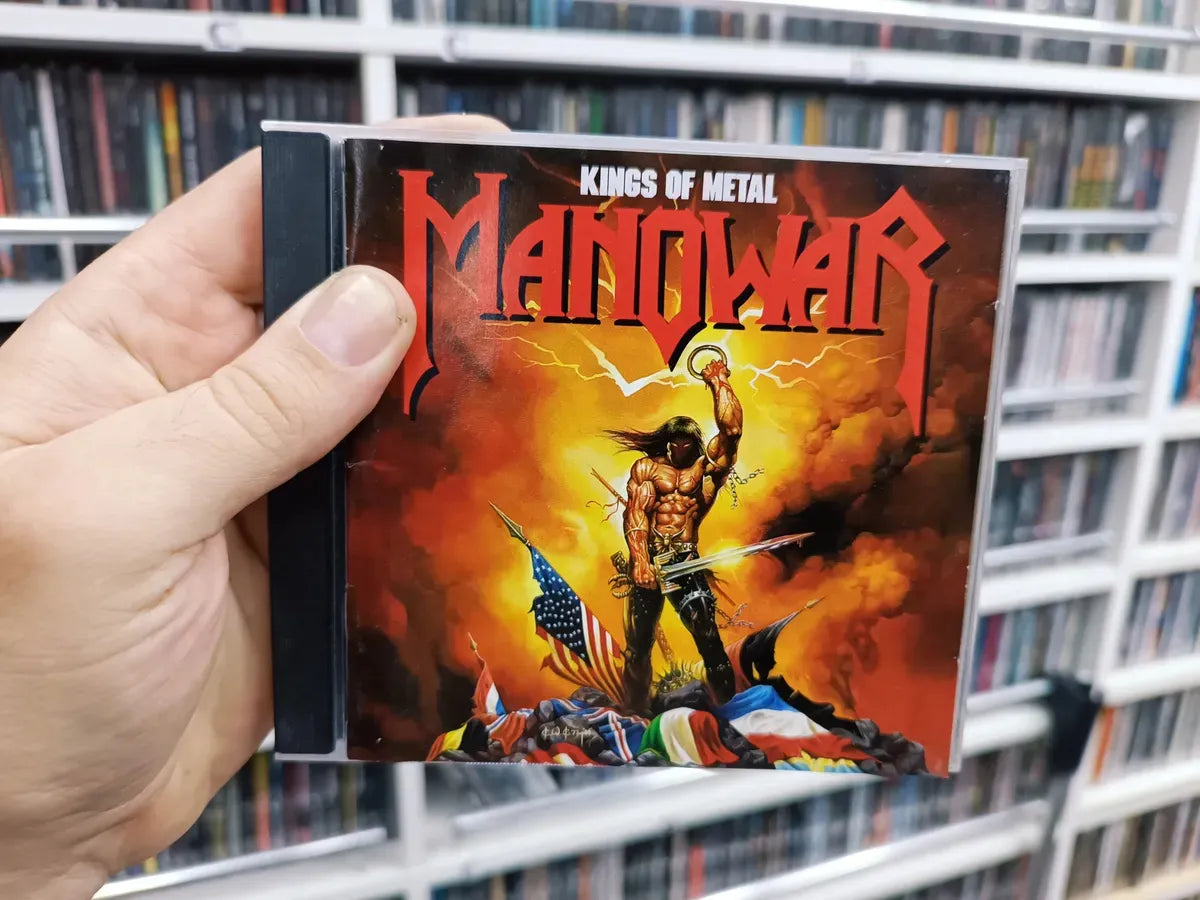 Cd Manowar - Kings Of Metal C/bonus * Us - Heavy - Usado
