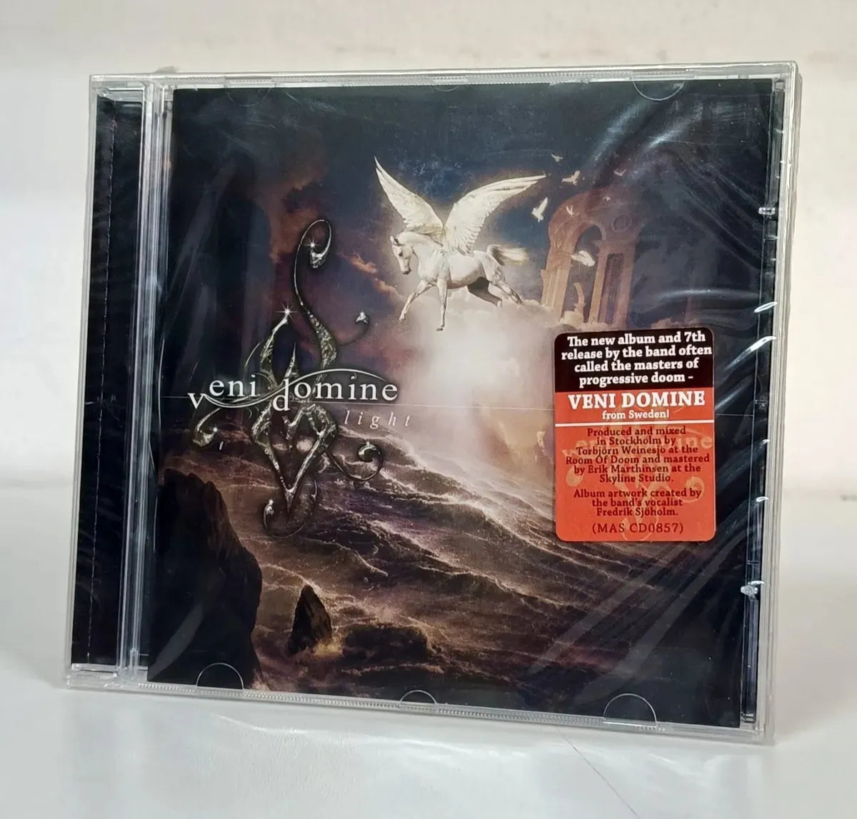 Cd Veni Domine-light *white Metal Sacred Warrior Barren Cros
