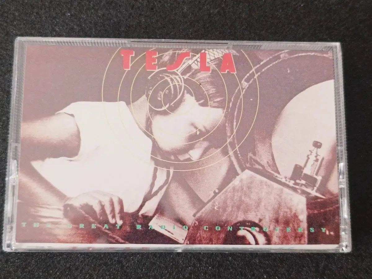 K7 Cassete - Tesla - The Great Radio Controversy * Us - 1989