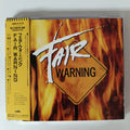 Cd Fair Warning - Fair Warning 1992 Hard Aor Cd Japan C/obi