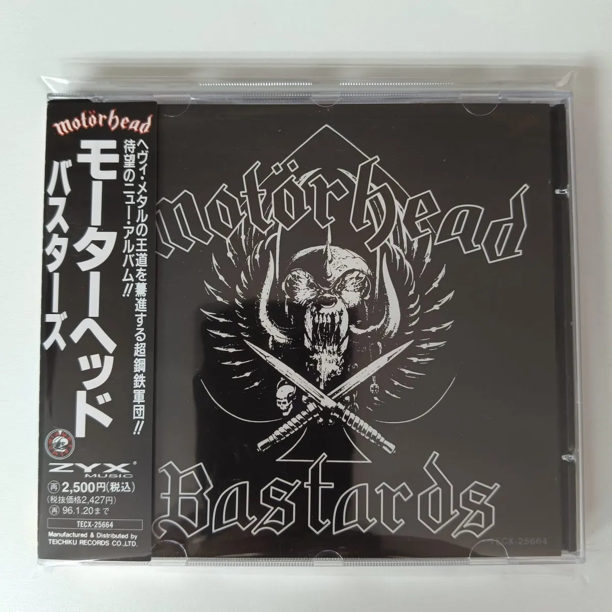 Cd Motorhead - Bastards Cd Japan C/obi