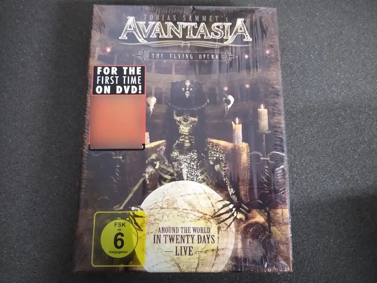 Dvd - Avantasia - The Flying Opera * Eu - 2 Dvds + 2 Cds Box