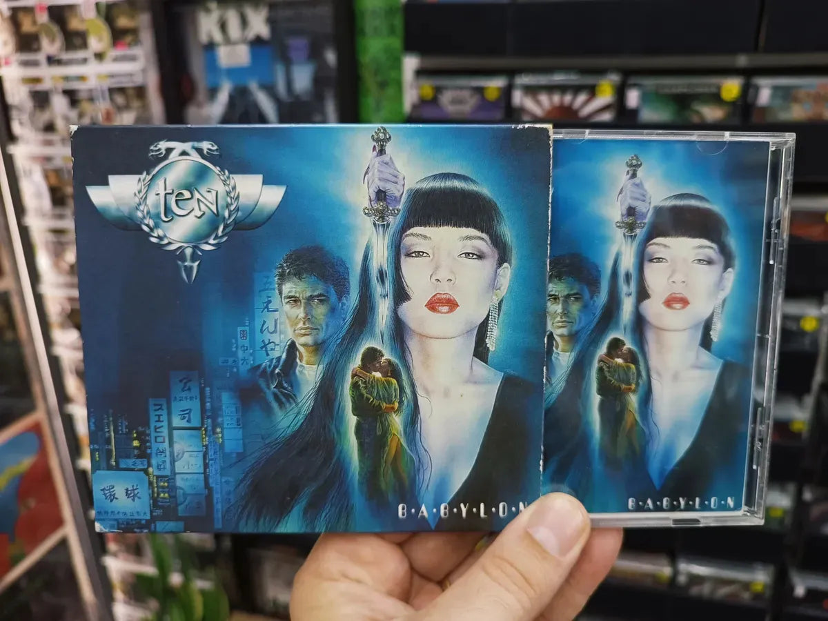 Cd Ten - Babylon * Italy C/slipcase + Poster Autografado