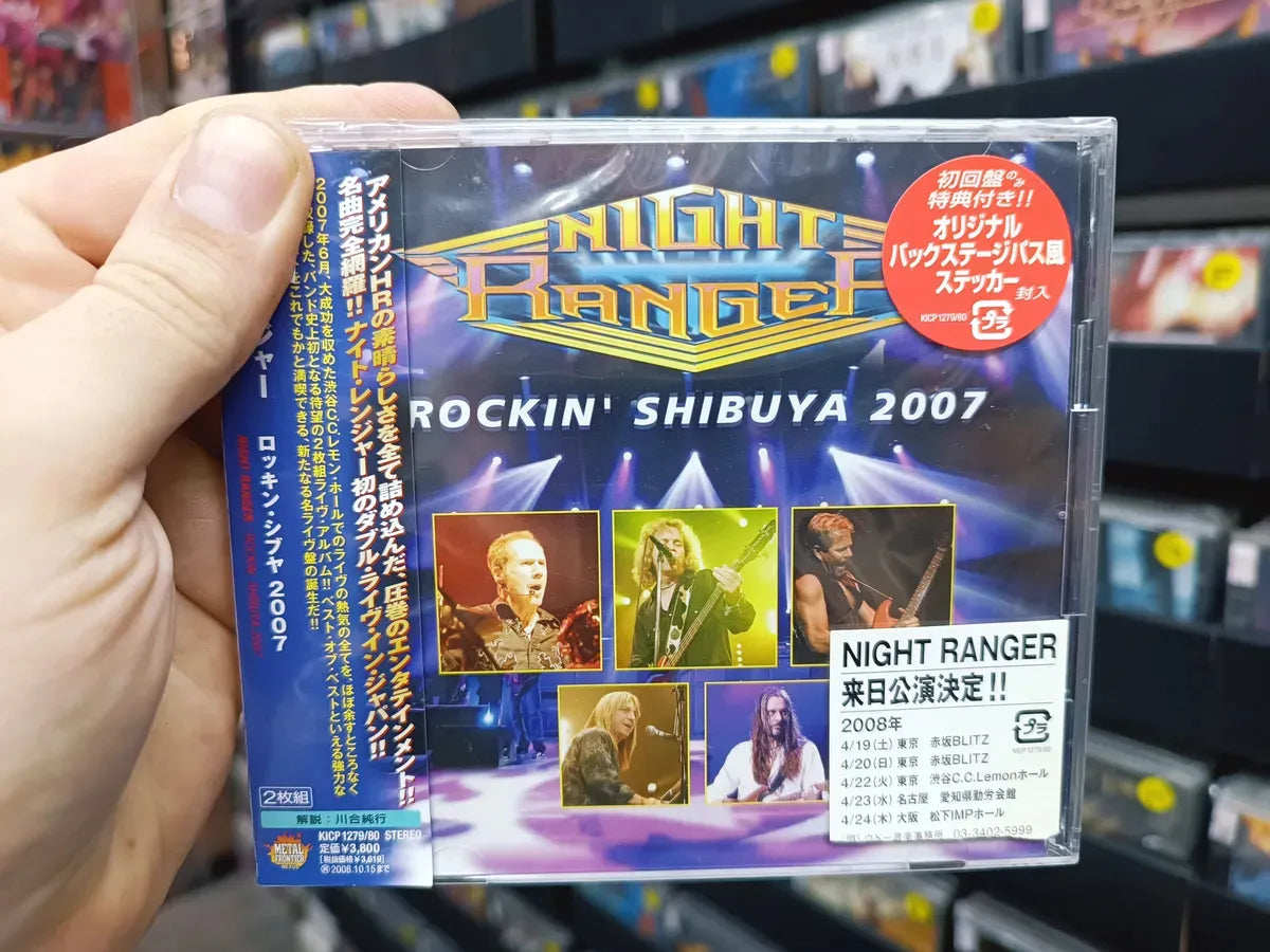 Cd Night Ranger - Rockin' Shibuya 2007 * Jap C/ Obi - Duplo