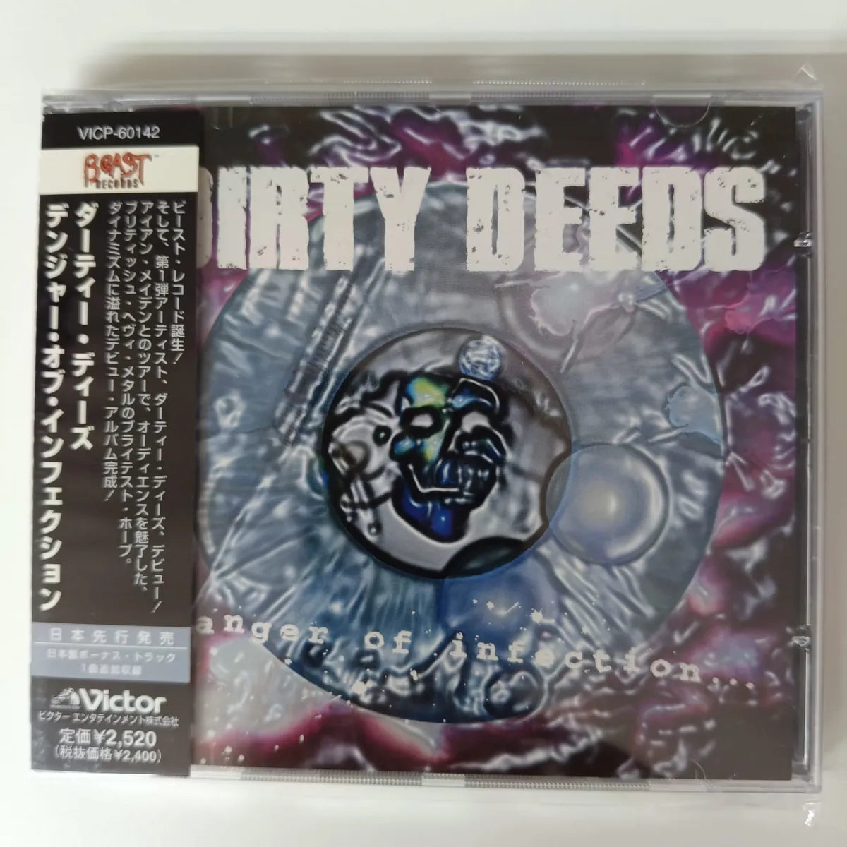 Cd Dirty Deeds- Danger Of Infection 1997 Hard/ Chariot Imp