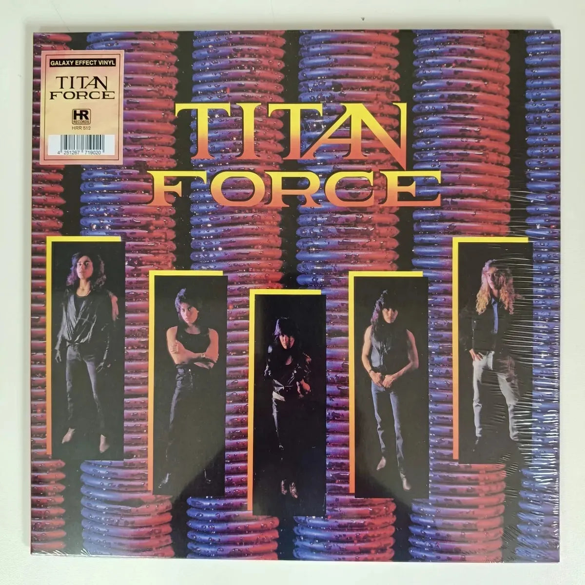 Lp Titan Force - Titan Force Vinyl Selado Galaxy Effect Edit