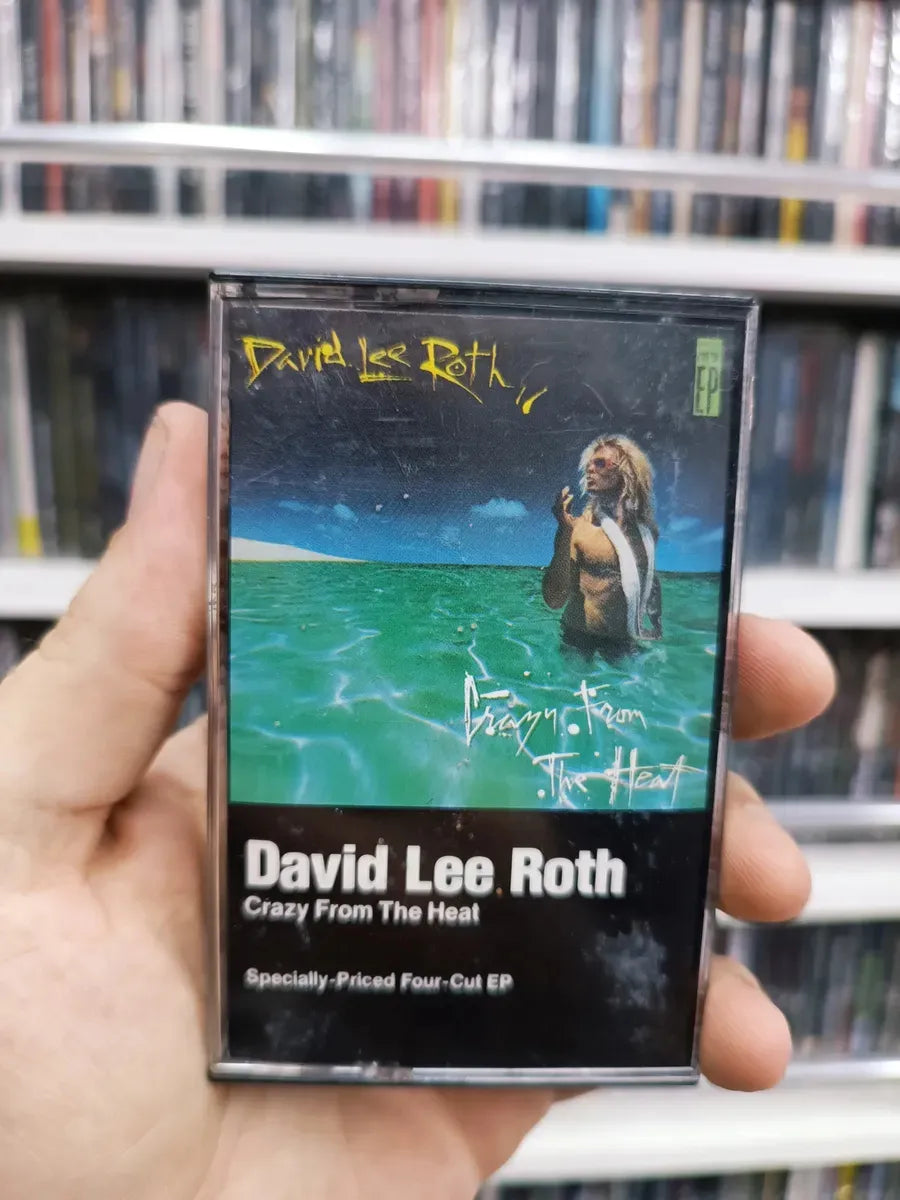 K7 David Lee Roth - Crazy From The Heat * Us - Ep - 1985
