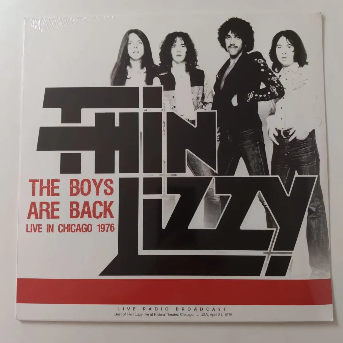 Lp Thin Lizzy- The Boys Are Back Live In Chicago 1976 Selado