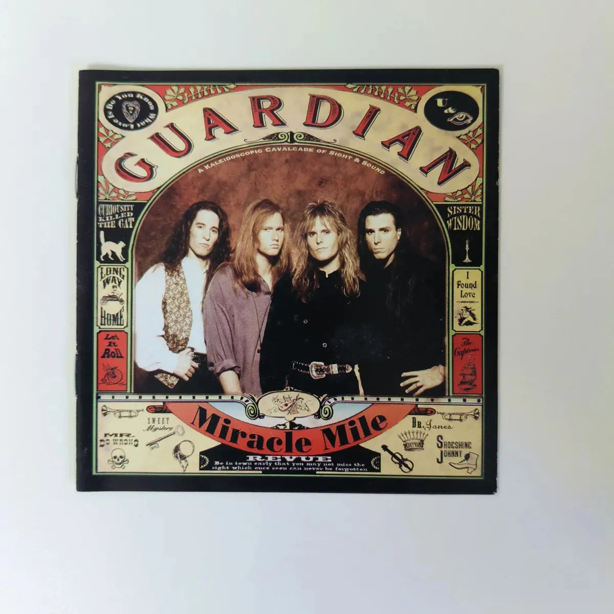 Guardian * Só Encarte Livreto E Contra Capa (sem A Midia !)